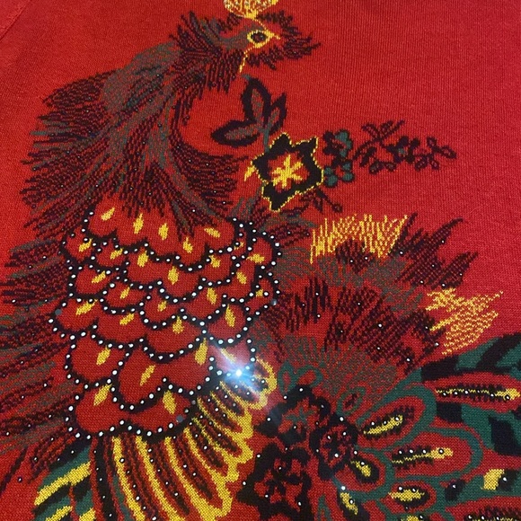 Gorgeous beadazzled sweater dress or long tunic - Picture 2 of 7